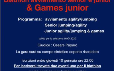 Biathlon avviamento senior e junior & Games Junior